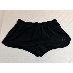 Nike Women's Dri-FIT Mid-Rise‎ Brief-Lined Running Shorts Size XL